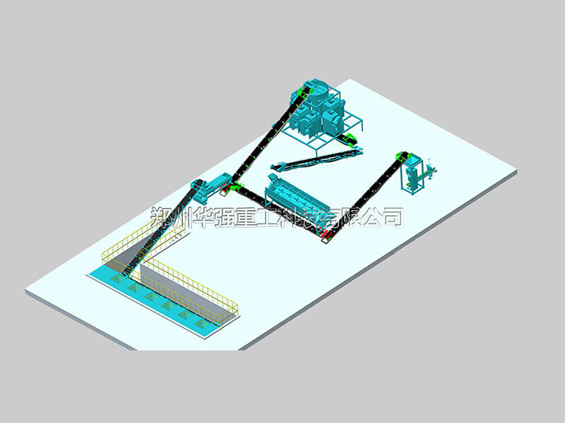 挤压造粒生产复混肥工艺